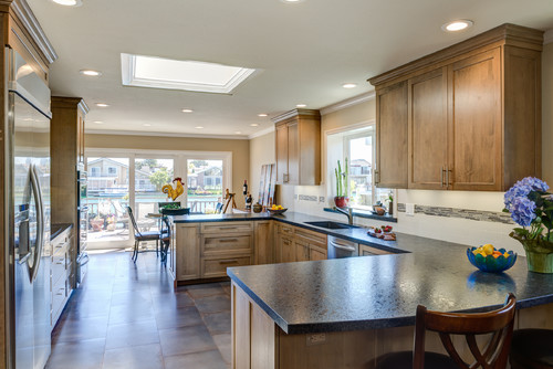  Steel Grey Granite Kitchen Countertop Flecks Of Lighter Maintenance Surface Silver